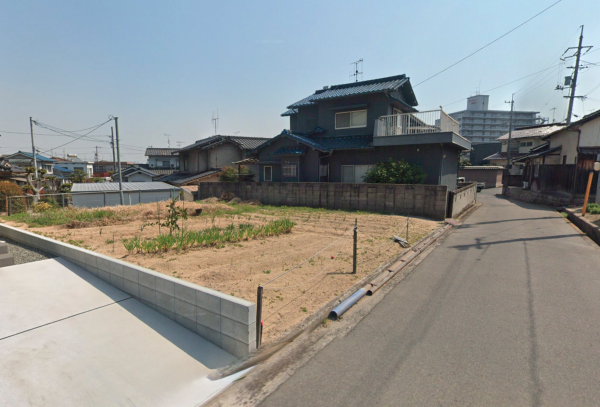 福山市水呑町、土地の画像です