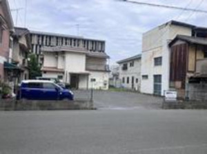 福山市光南町、土地の前面道路を含む現地写真画像です
