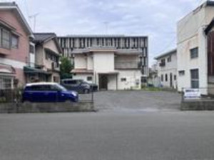 福山市光南町、土地の前面道路を含む現地写真画像です