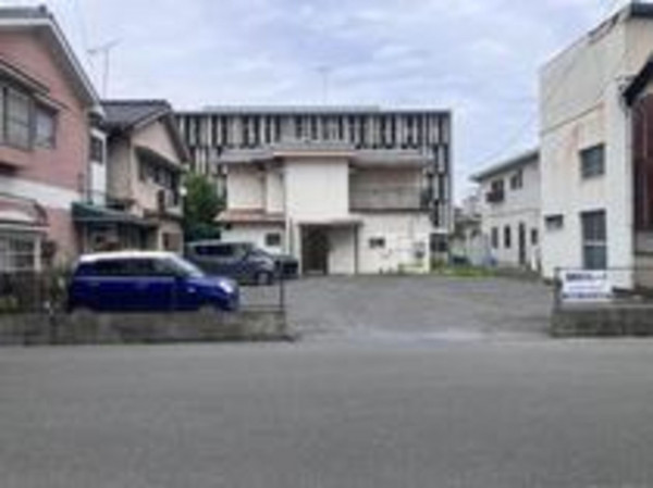福山市光南町、土地の前面道路を含む現地写真画像です