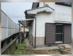 福山市神辺町下御領、中古一戸建ての外観画像です