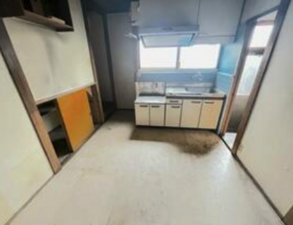福山市北吉津町、中古一戸建てのキッチン画像です