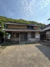 福山市郷分町、土地の前面道路を含む現地写真画像です