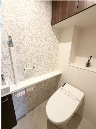 福山市野上町、マンションのトイレ画像です