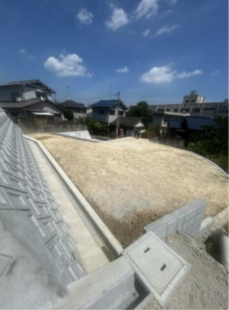 福山市春日町、土地の外観画像です