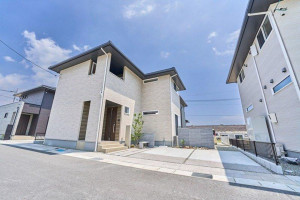 福山市水呑町、新築一戸建ての外観画像です