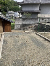 福山市佐波町、土地の外観画像です
