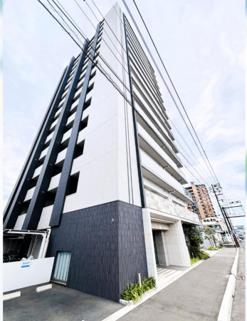 福山市三吉町、マンションの外観画像です