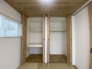 倉敷市大内、新築一戸建ての収納画像です