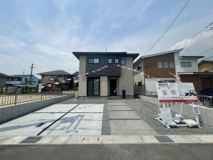 倉敷市北畝、新築一戸建ての完成予想図（外観）画像です