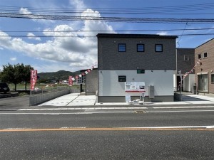 倉敷市藤戸町天城、新築一戸建ての外観画像です