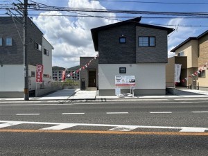 倉敷市藤戸町天城、新築一戸建ての外観画像です