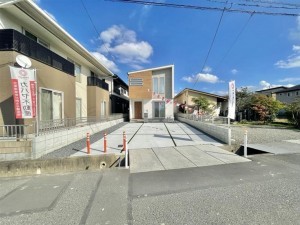 倉敷市中島、新築一戸建ての外観画像です