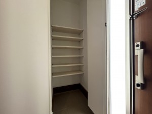 倉敷市笹沖、新築一戸建ての収納画像です