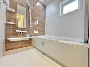 倉敷市西中新田、新築一戸建ての風呂画像です