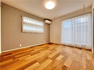 倉敷市西中新田、新築一戸建ての寝室画像です