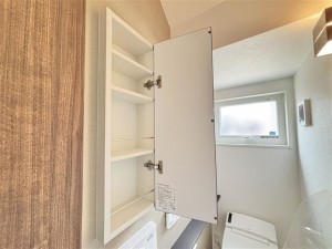 倉敷市八王寺町、新築一戸建ての収納画像です