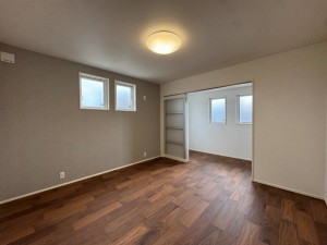 倉敷市西中新田、新築一戸建ての寝室画像です