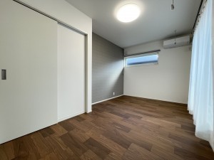 倉敷市西中新田、新築一戸建ての寝室画像です