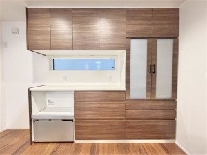 倉敷市沖、新築一戸建ての収納画像です