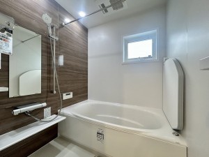 倉敷市片島町、新築一戸建ての風呂画像です
