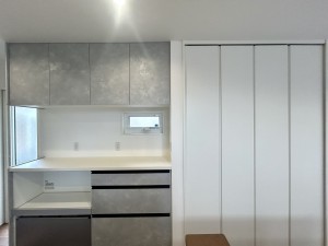 倉敷市片島町、新築一戸建ての収納画像です