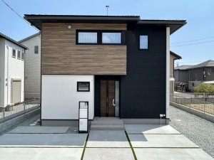 倉敷市片島町、新築一戸建ての外観画像です