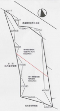 名古屋市守山区大字中志段味、土地の間取り画像です