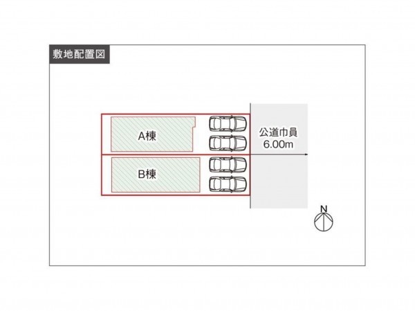 名古屋市守山区大字中志段味、土地の間取り画像です