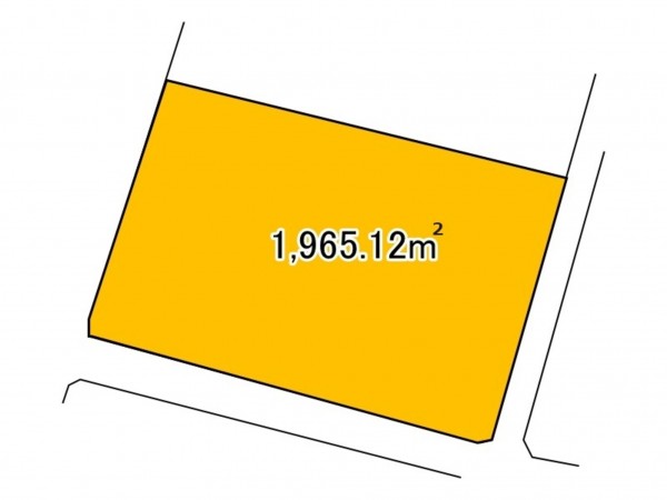 、土地の間取り画像です