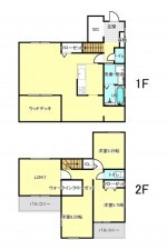 名古屋市守山区大字下志段味、新築一戸建ての間取り画像です