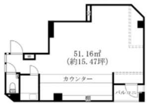 名古屋市守山区西新、収益物件/ビルの間取り画像です