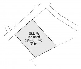 岩国市今津町、土地の間取り画像です