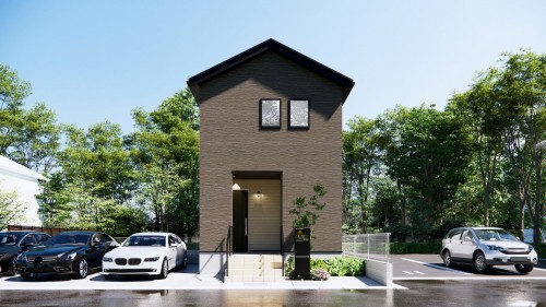 完成予想図（外観）