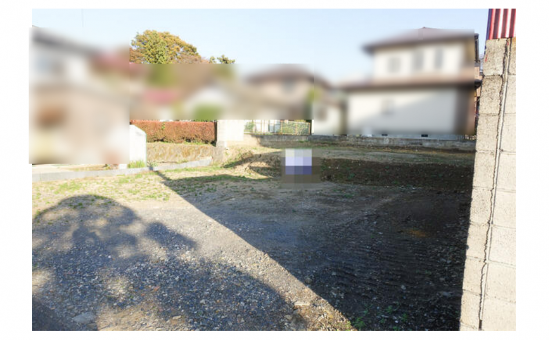 真岡市台町、土地の画像です