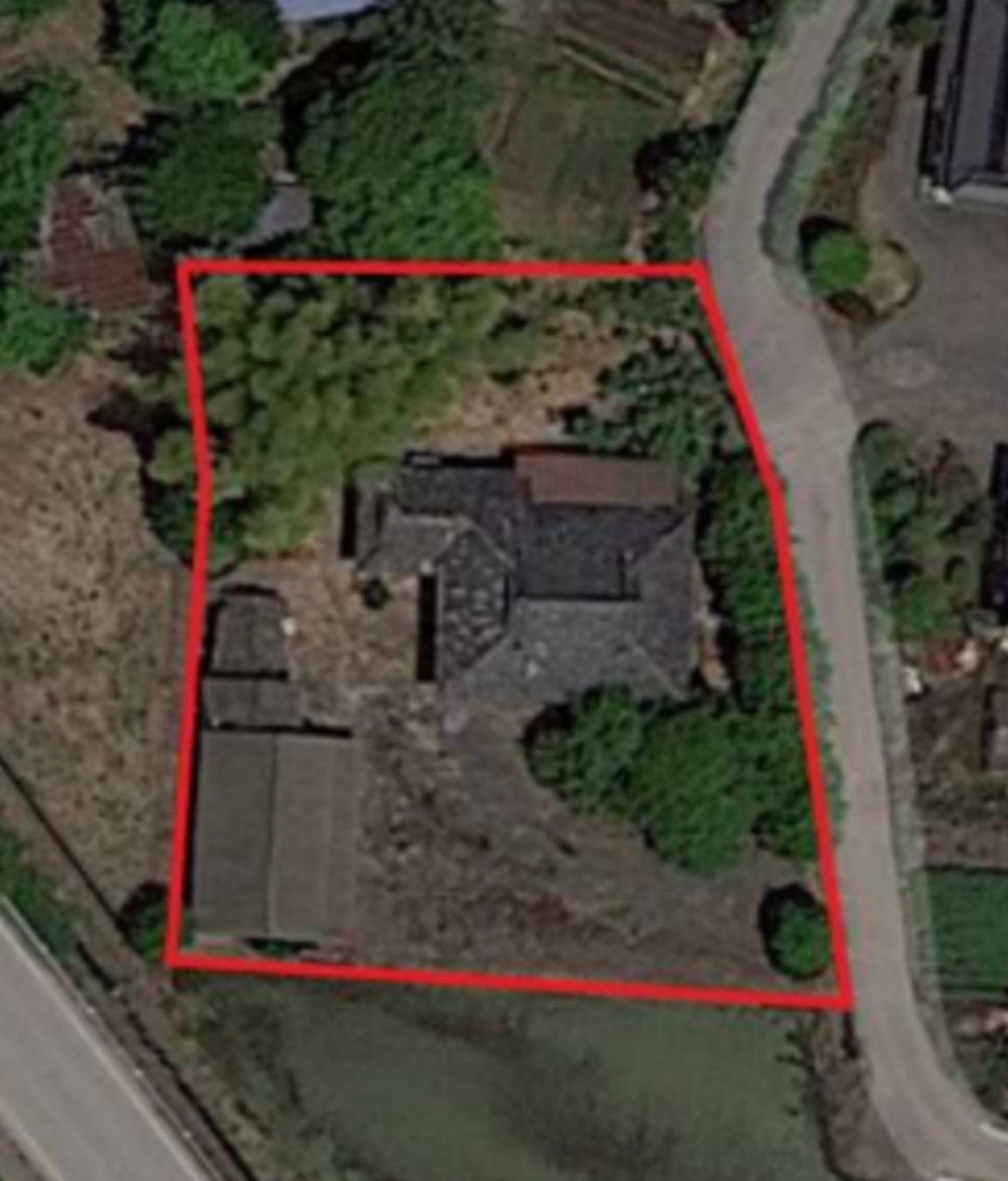 真岡市東沼、土地の間取り画像です