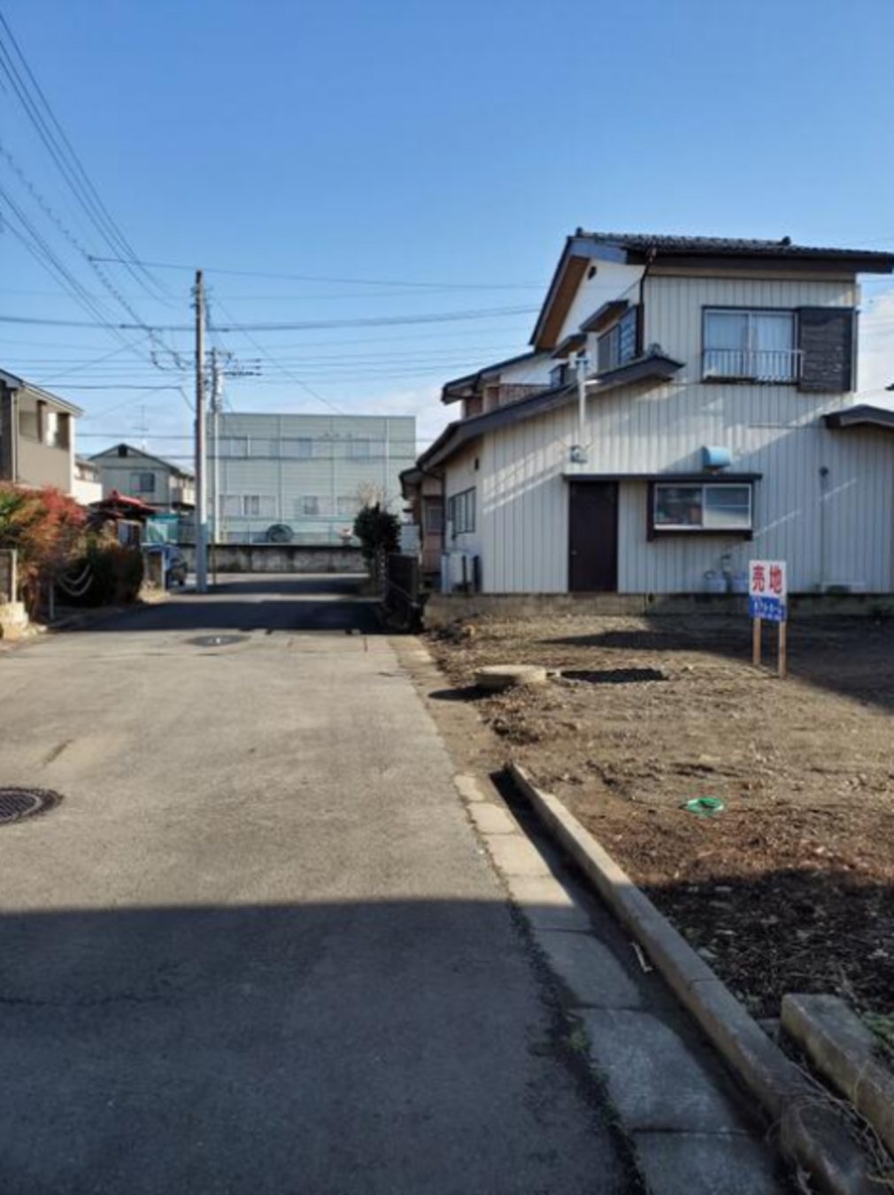 真岡市台町、土地の画像です