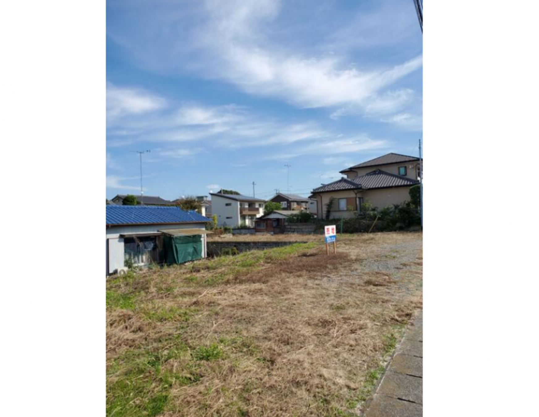 真岡市台町、土地の画像です