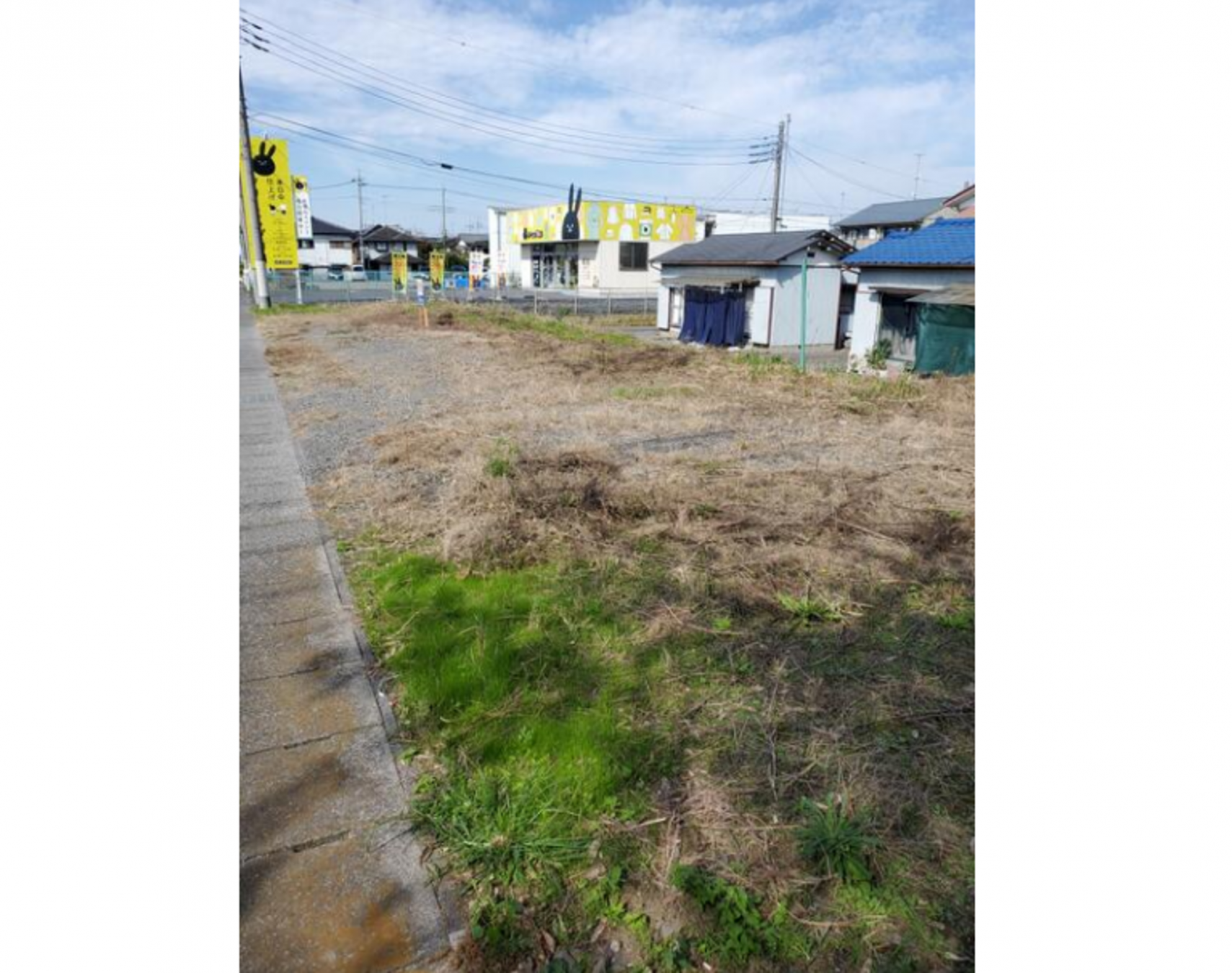 真岡市台町、土地の画像です