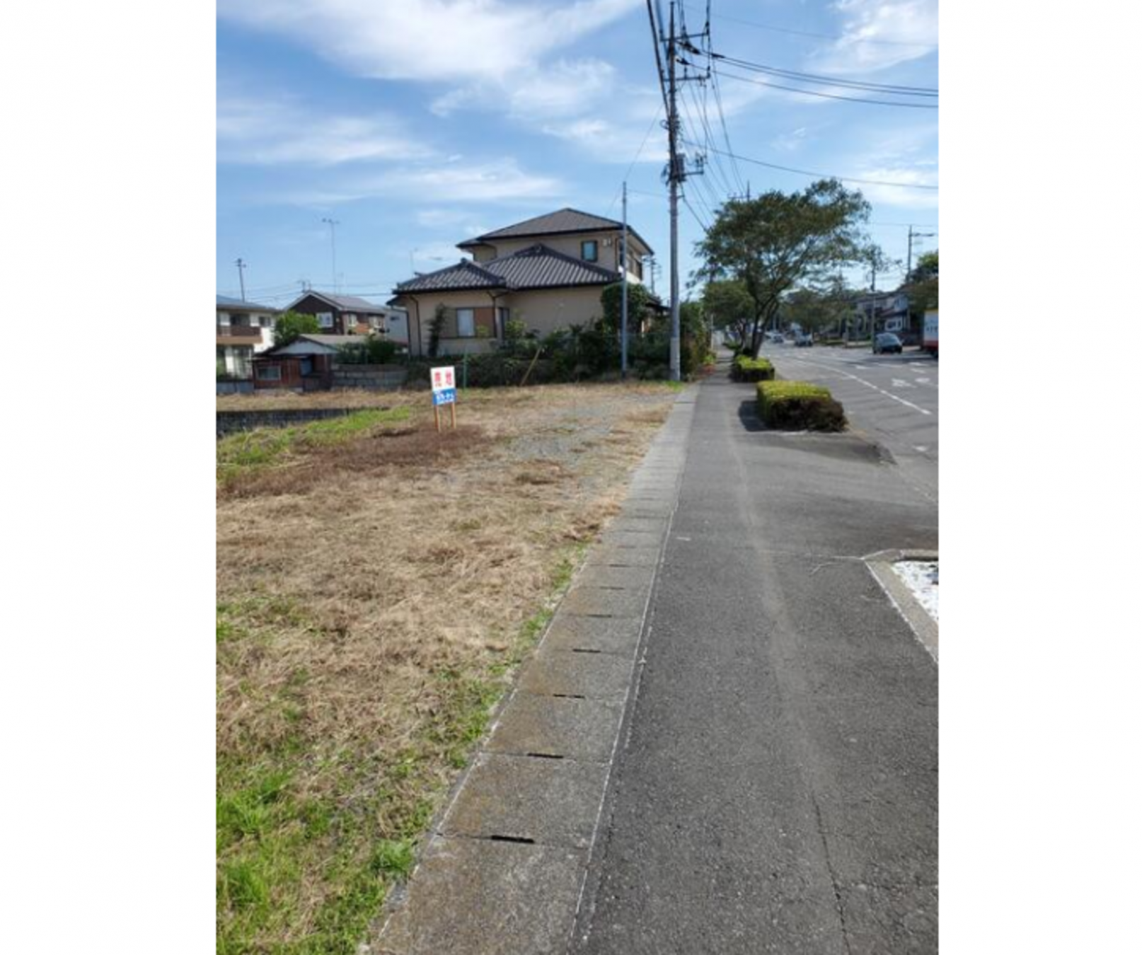 真岡市台町、土地の画像です