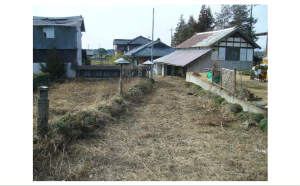 芳賀郡益子町北中、土地の外観画像です