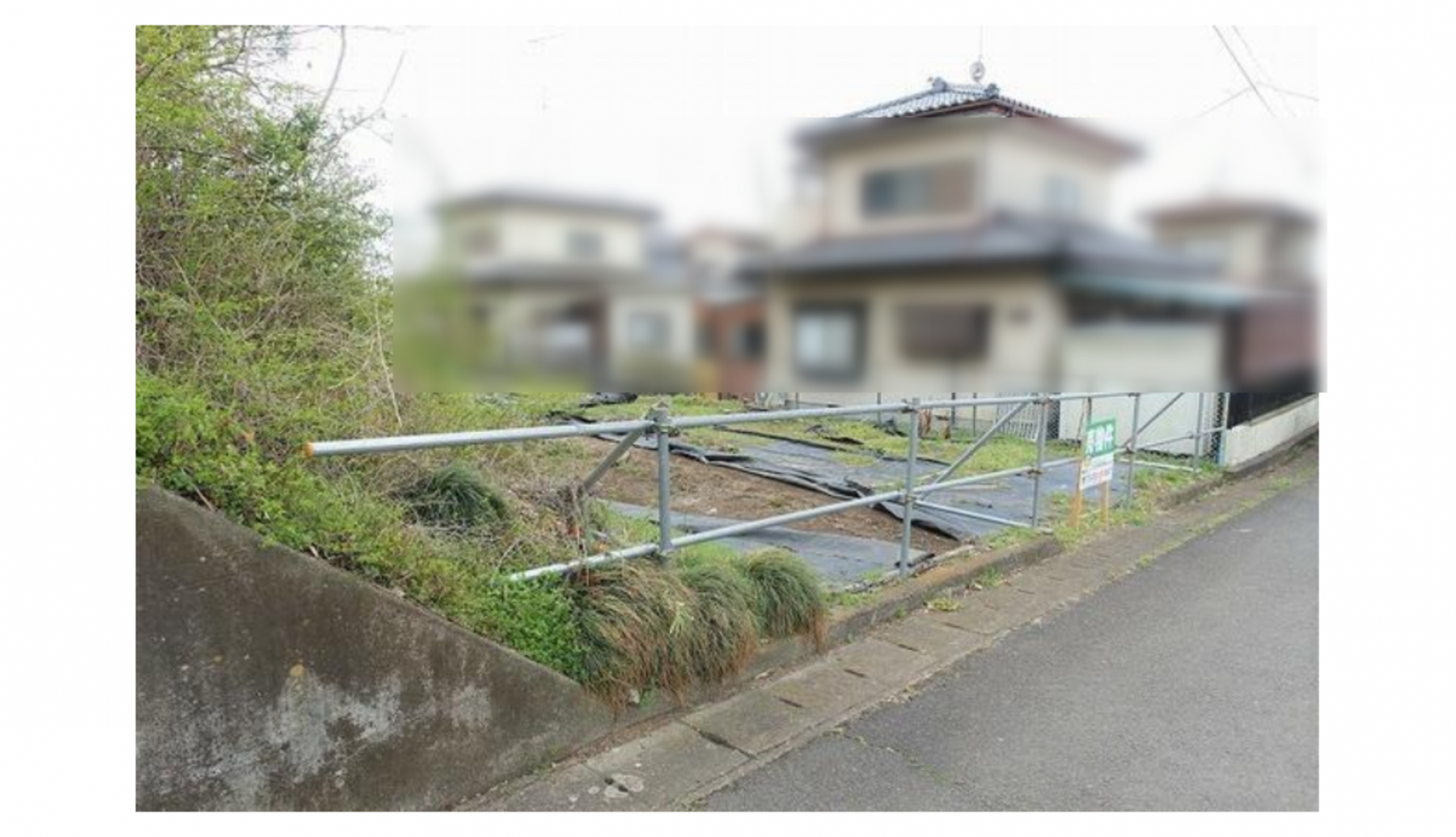 真岡市石島、土地の画像です