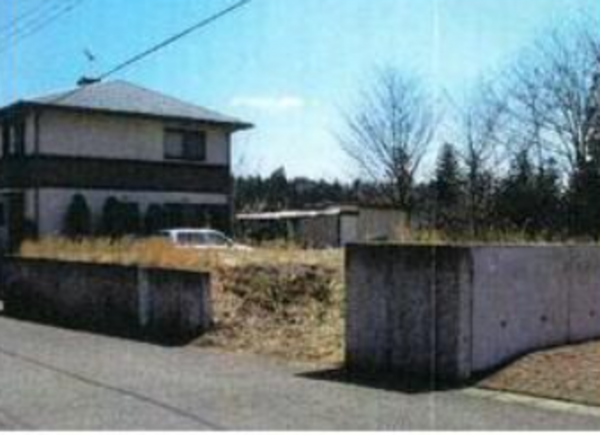 芳賀郡益子町、土地の間取り画像です