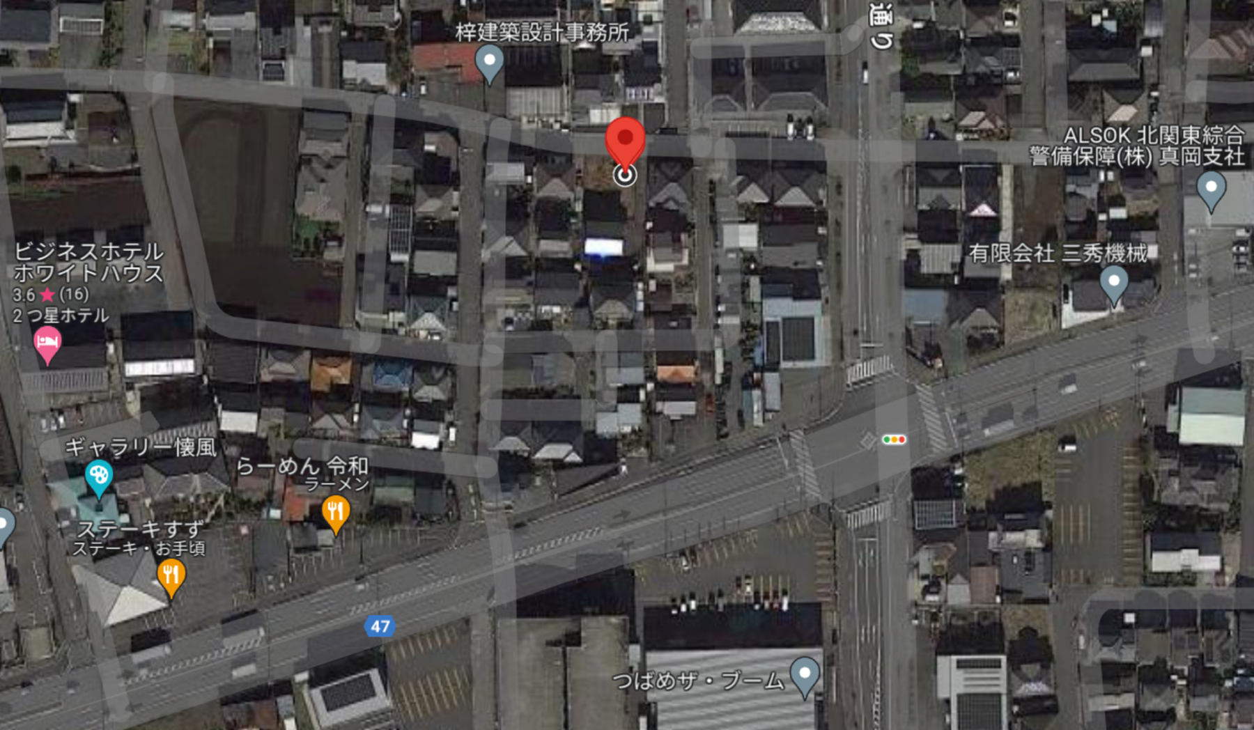 真岡市上大沼、土地の画像です