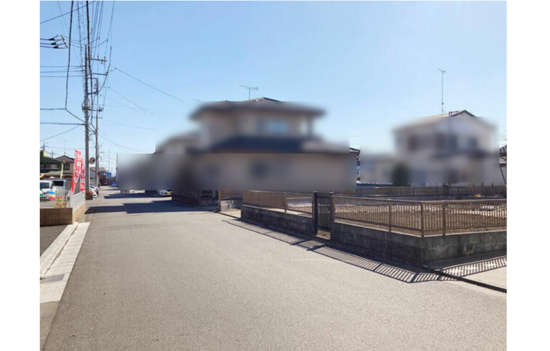 真岡市上大沼、土地の画像です