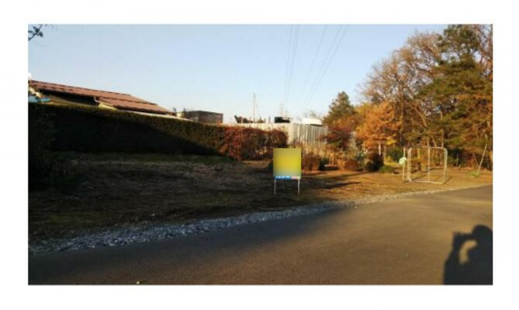 真岡市寺内、土地の画像です