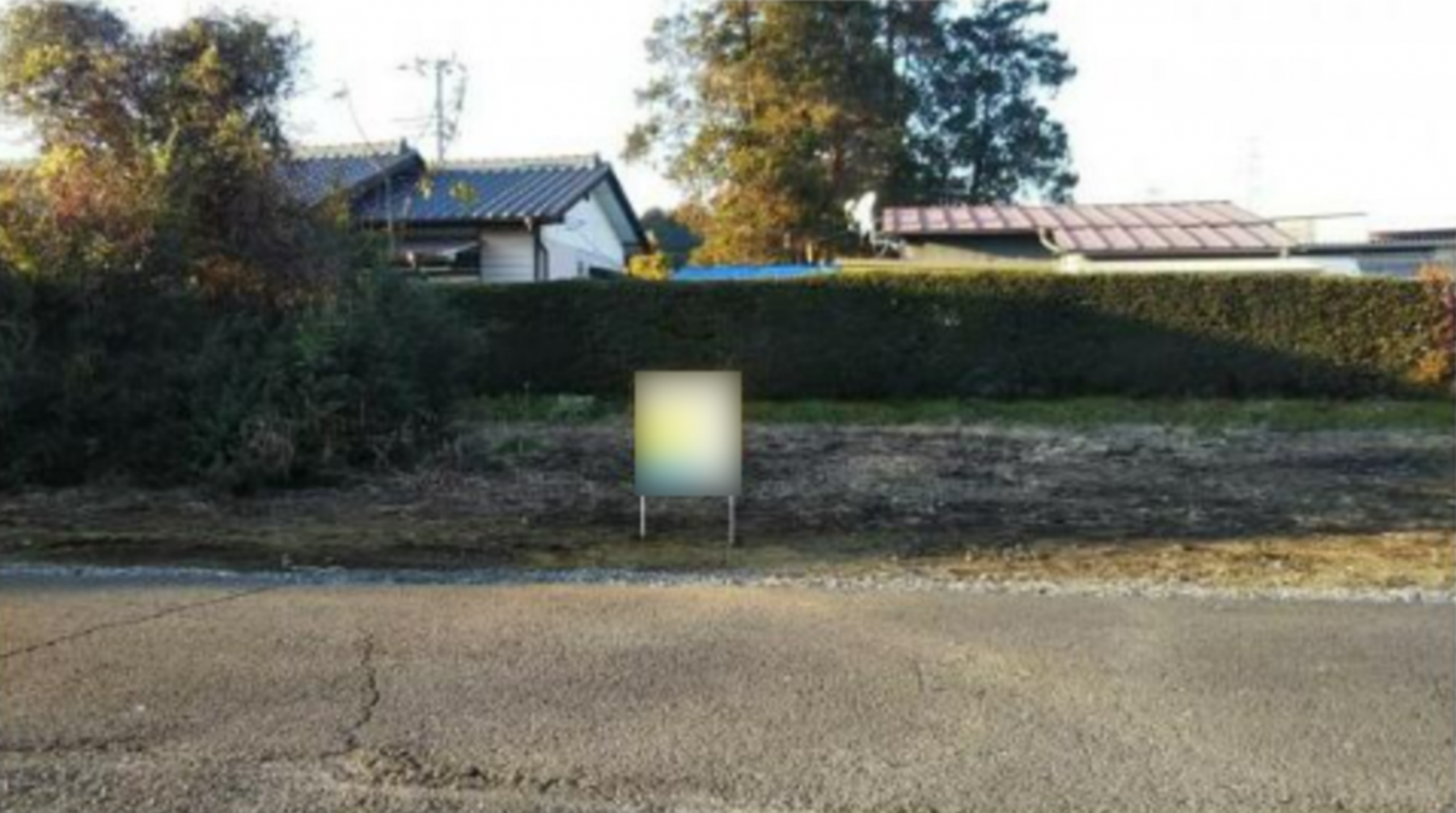 真岡市寺内、土地の間取り画像です