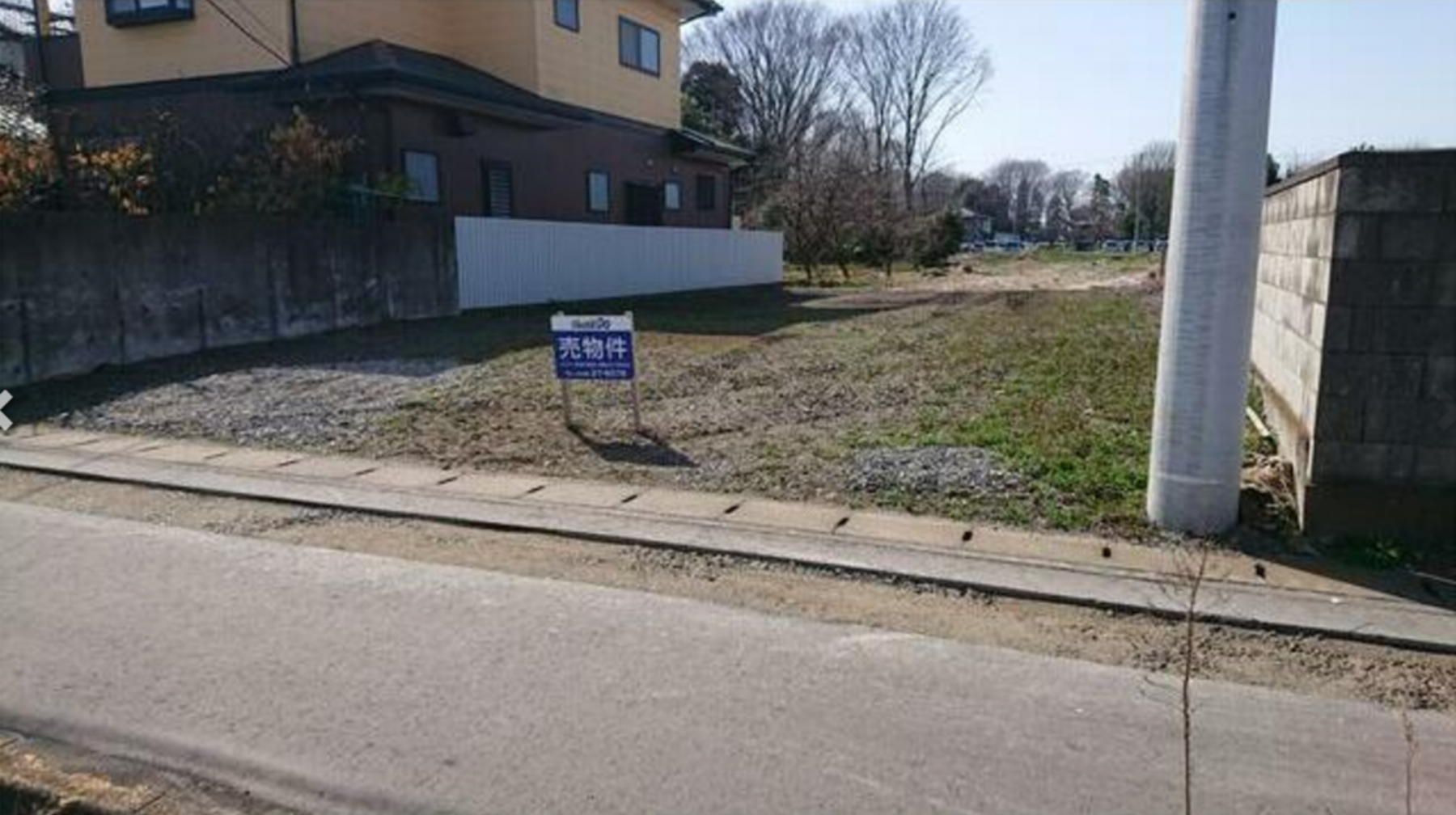 真岡市長田、土地の間取り画像です