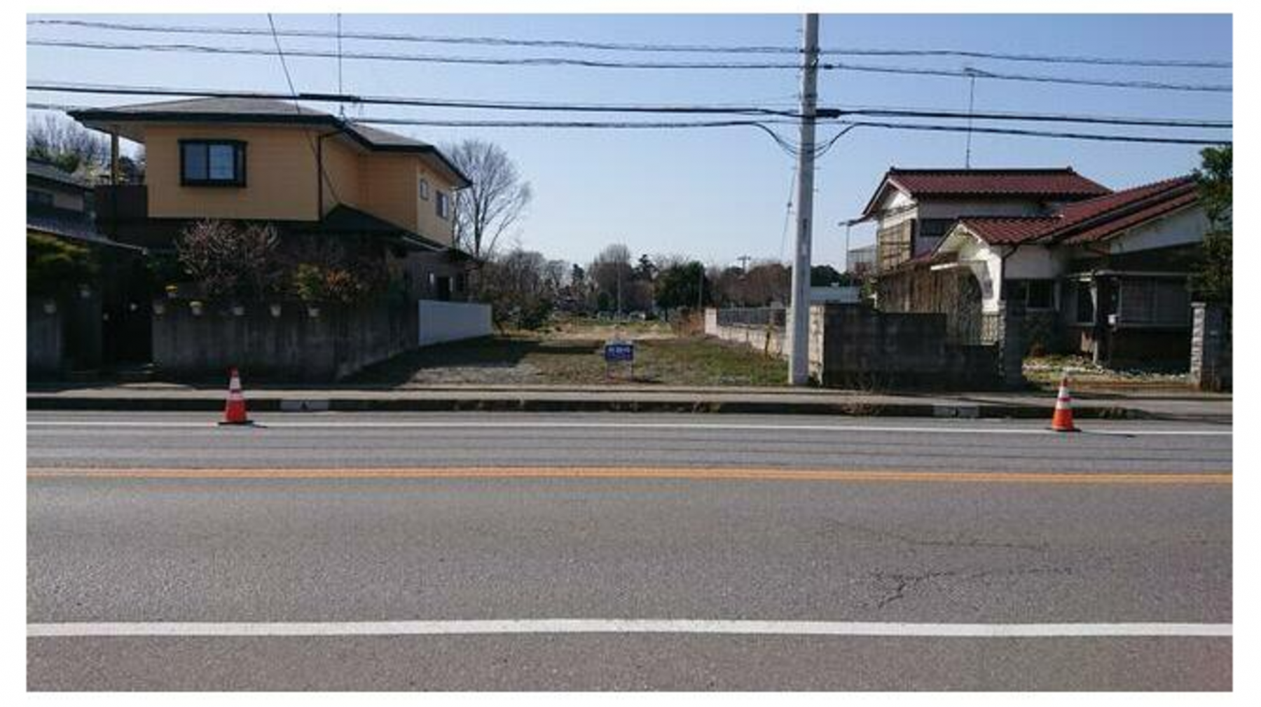 真岡市長田、土地の画像です