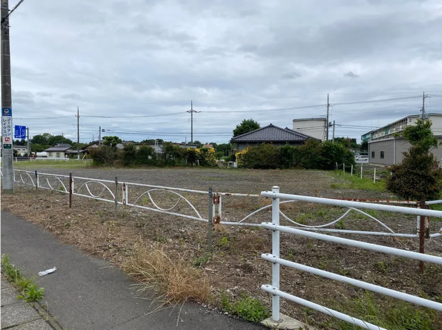 真岡市田町、土地の画像です